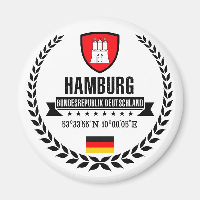Imán Hamburgo (Frente)