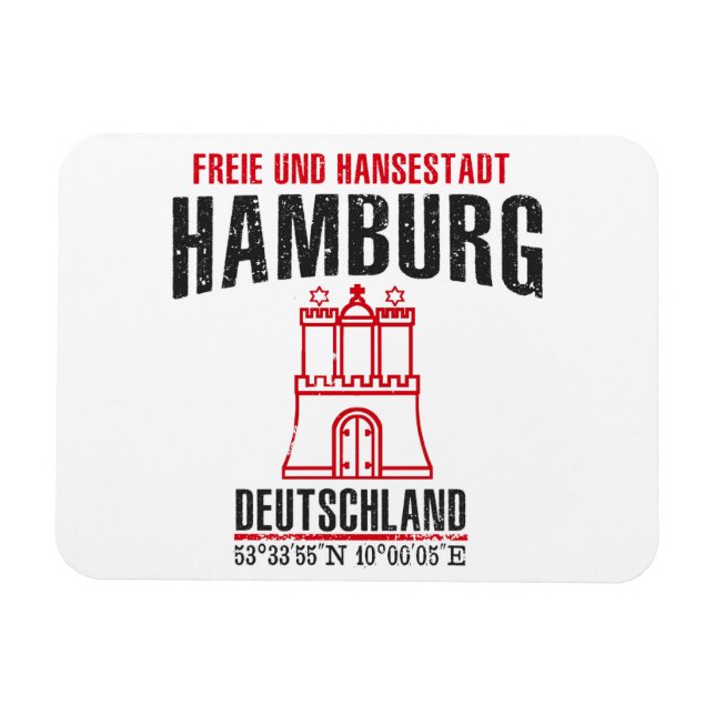 Imán Hamburgo (Horizontal)