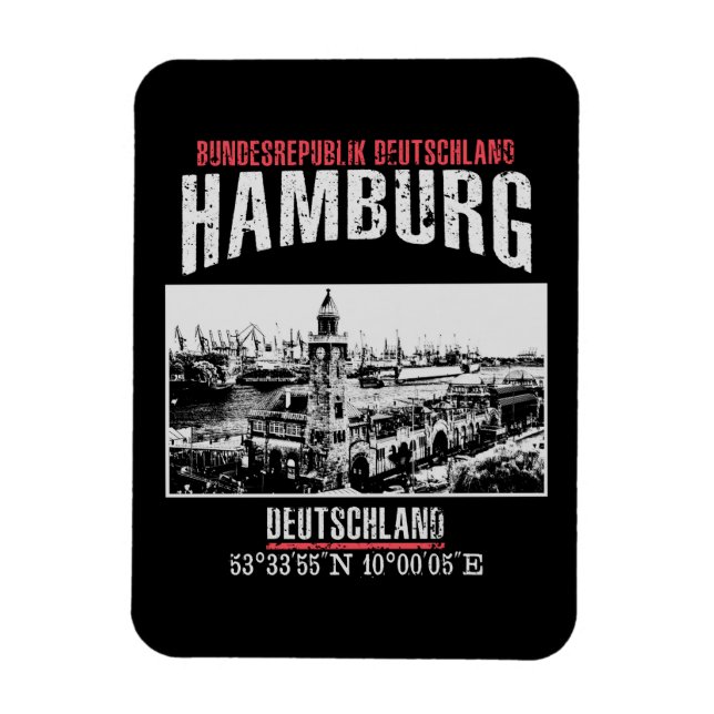 Imán Hamburgo (Vertical)