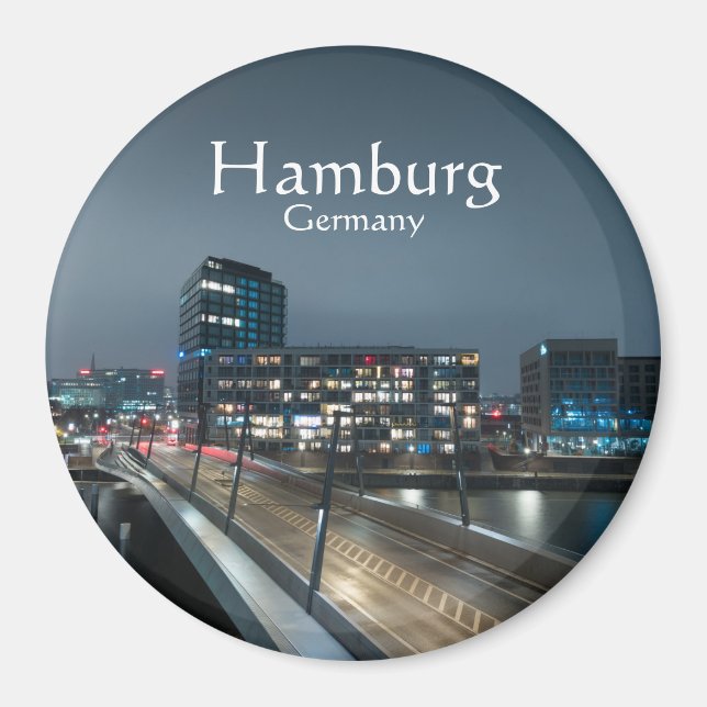 Imán Hamburgo Alemania (Frente)