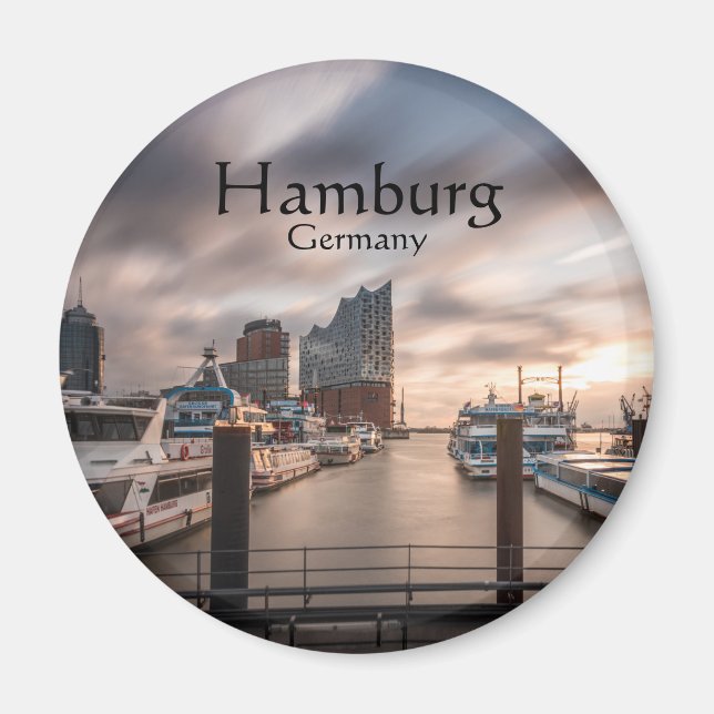 Imán Hamburgo Alemania (Frente)