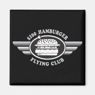 Imán Hamburguesa de 100 dólares - Club de vuelo