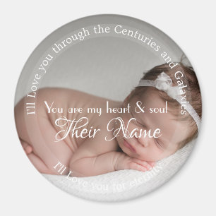 Imán HAMbyWG - Invitación del bebé