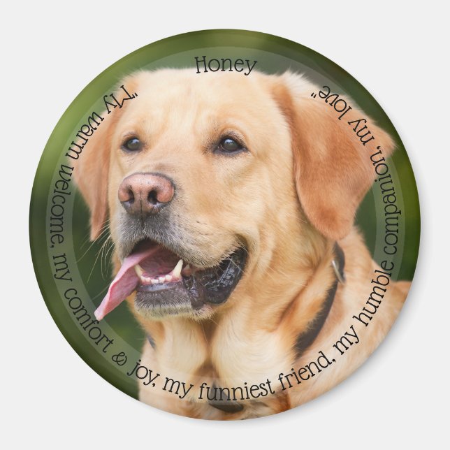 Imán HAMbyWG Mascota Magnet (Frente)