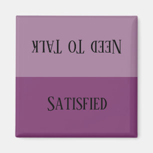 Imán HAMbyWG - Personalizado Satisfecho / Necesidad de 