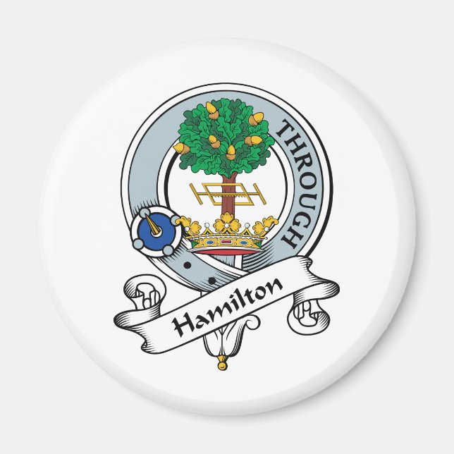 Imán Hamilton Clan Badge (Frente)