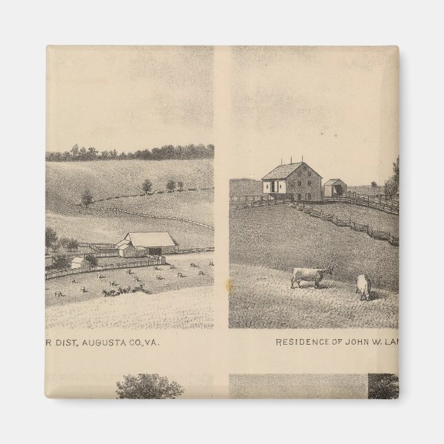 Imán Hamilton, Landas, residencias Yates, granja Horses (Frente)