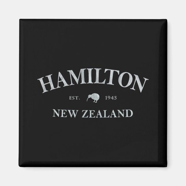 Imán Hamilton New Zealand Hamilton Nz Graphic Print  (Frente)