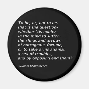 Imán "Hamlet" de William Shakespeare