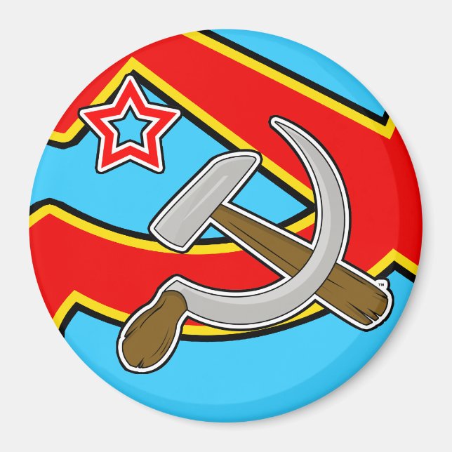 Imán Hammer y Sickle (Frente)