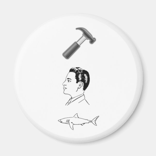 Imán Hammerhead Shark (Frente)