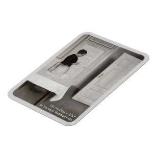 Imán Hammershøi Ida leyendo arte frigorífico CC0699