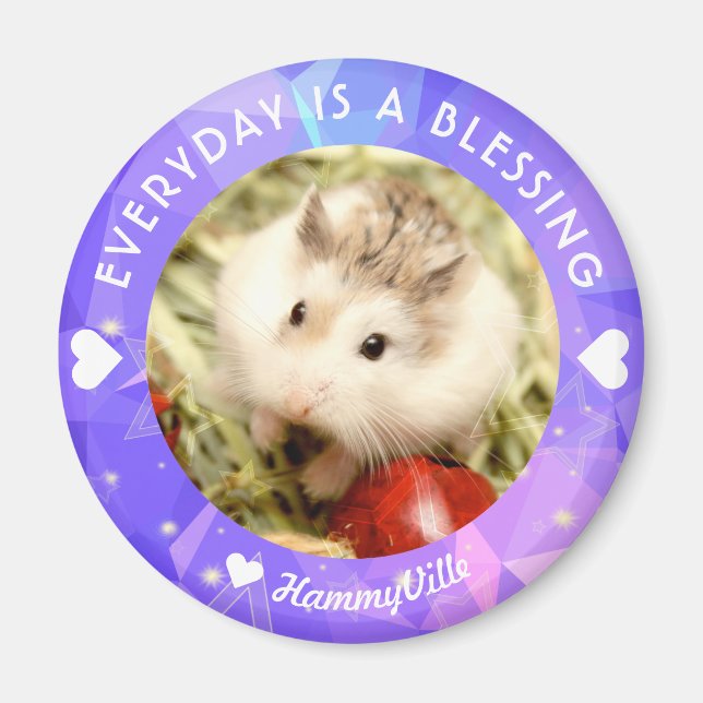 Imán Hammyville - Cute Robo Hamster (Frente)