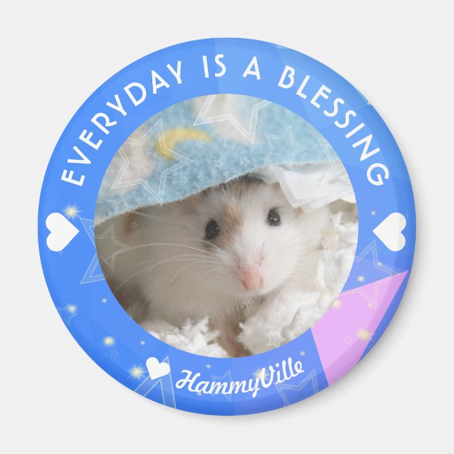 Imán Hammyville - Cute Robo Hamster (Frente)