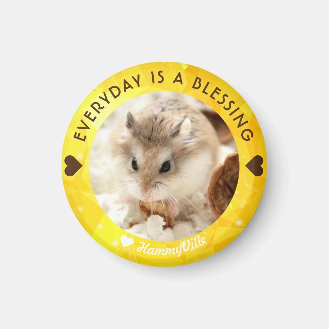 Imán Hammyville - Cute Robo Hamster (Frente)