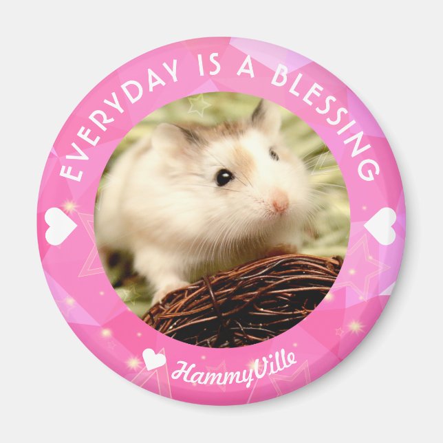 Imán Hammyville - Cute Robo Hamster (Frente)