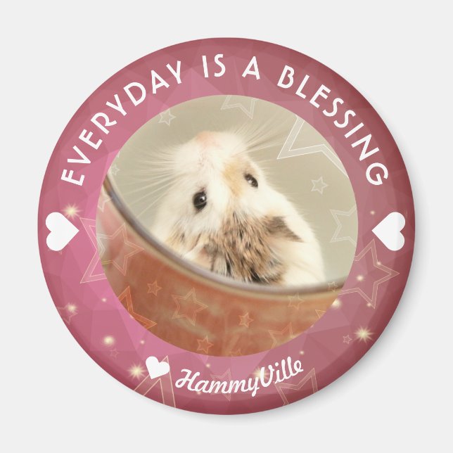 Imán Hammyville - Cute Robo Hamster (Frente)