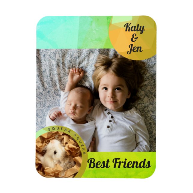 Imán HammyVille - Personalización de la Amistad con los (Vertical)