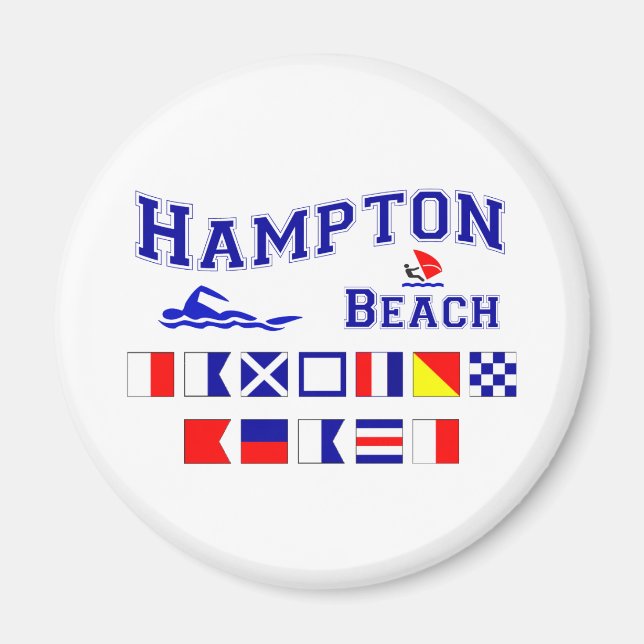 Imán Hampton Beach, NH (Frente)