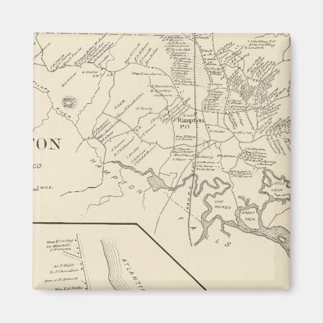 Imán Hampton, Hampton Beach (Frente)