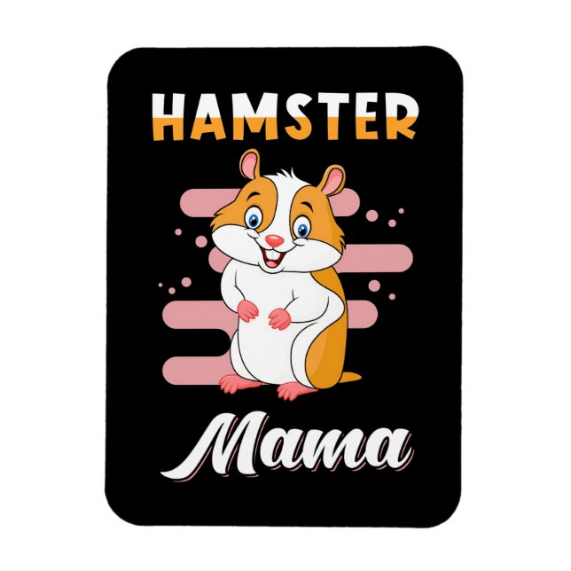 Imán Hamster Mama (Vertical)