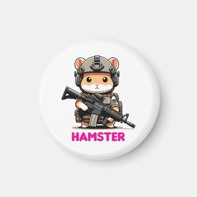 Imán Hamster táctico (Frente)