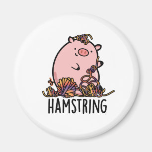Imán Hamstring Funny Pig Pun