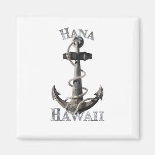 Imán Hana Hawaii Vacaciones Ancla Náutica Navegación