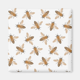 Imán Hand Drawn Bees Magnet