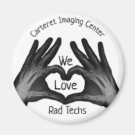 Imán Hand Xray Heart Rad Tech Appreciation Magnet