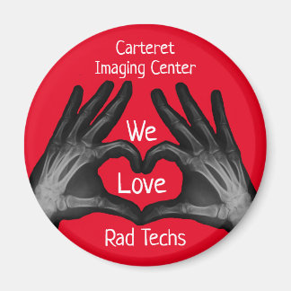 Imán Hand Xray Heart Rad Tech Appreciation Magnet