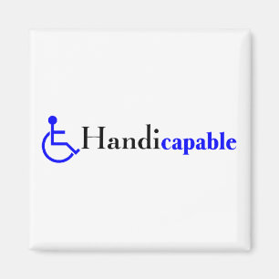 Imán Handicapable (silla de ruedas)