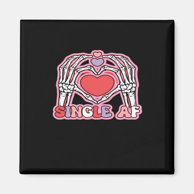 Imán Hands Halloween Classic - Spooky Skeleton Design (Frente)