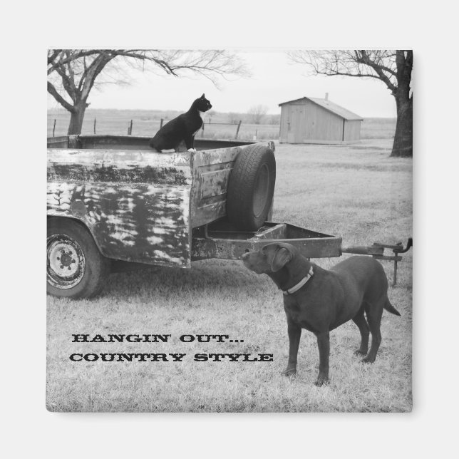 Imán Hangin 'Out Magnet (Frente)