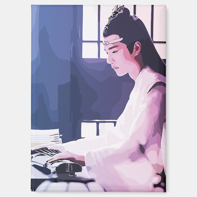 Imán Hanguang Jun Lan Wangji El Indomable MDZS (Anverso)