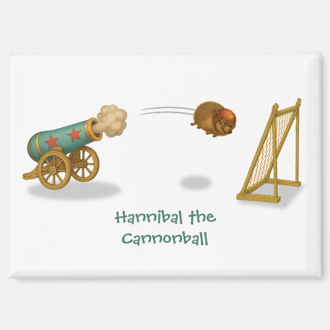 Imán Hannibal la Bala de Cañón (Anverso)