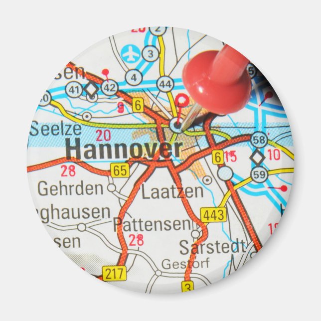 Imán Hannover (Alemania) (Frente)