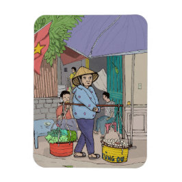 Imán Hanoi Street Hawker Vietnam