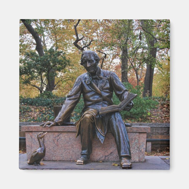 Imán Hans Christian Andersen, Central Park, NYC (Frente)