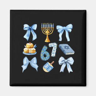 Imán Hanukkah 67 Seis Siete Niña Niños 67 Meme Coqueta