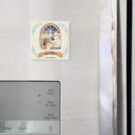 Imán Hanukkah Blessing - Grandfather and Child