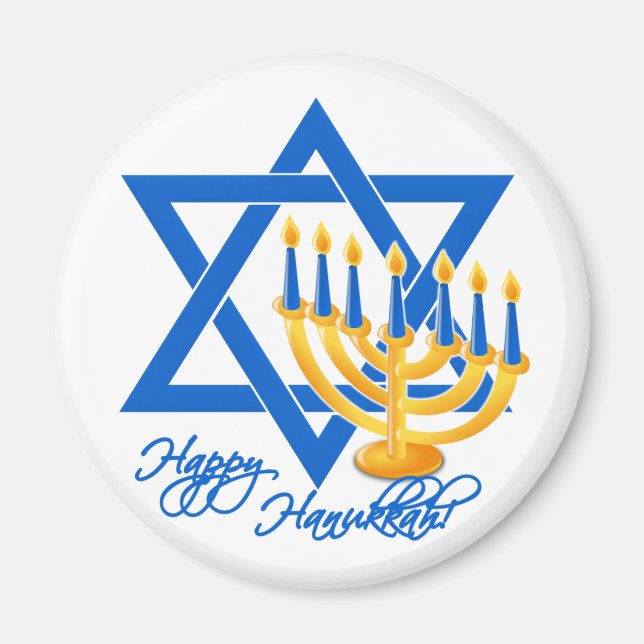 Imán Hanukkah imnet (Frente)