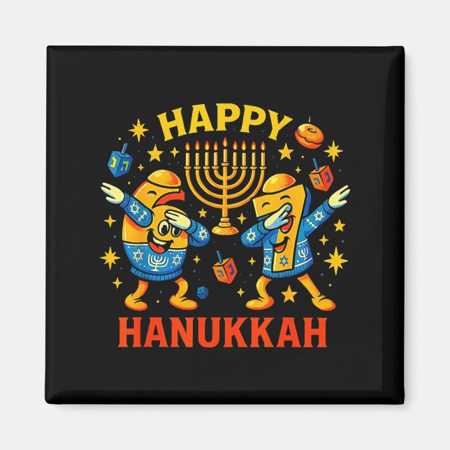 Imán Happy 67 Hanukkah Funny Holiday Meme Design  (Frente)