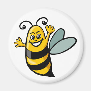 Imán Happy Bee