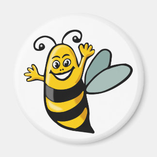 Imán Happy Bee