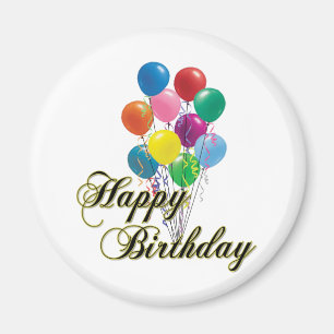 Imán Happy Birday Magnet - D4
