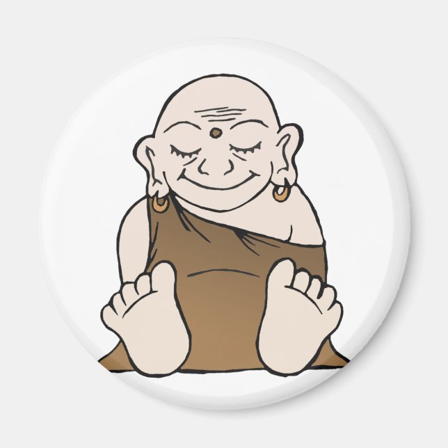 Imán Happy Buddha Magnet (Frente)