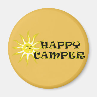 Imán Happy Camper Camping Sunshine Magnet