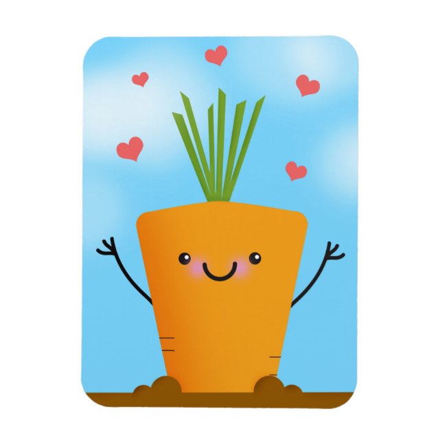 Imán Happy Carrot (Vertical)