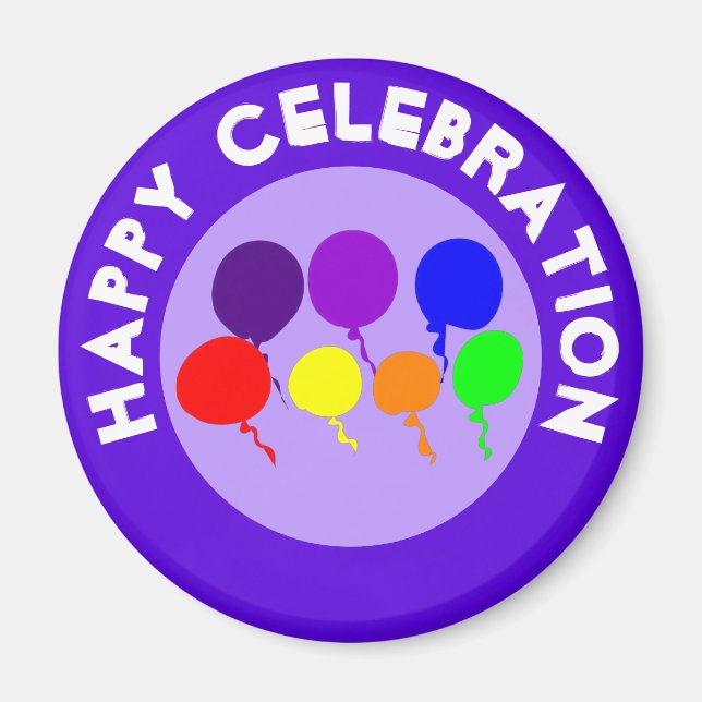 IMÁN HAPPY CELEBRATION (Frente)